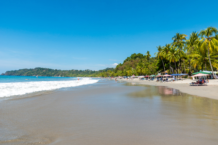 Playa Espadilla at Manuel Antonio Park - Costa Ricaの写真素材