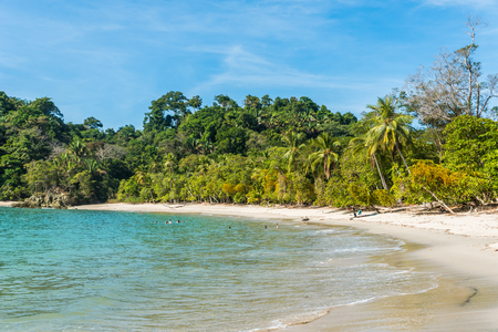 Manuel Antonio, Costa Rica - beautiful tropical beachの写真素材