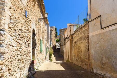 Capdepera - historical village in beautiful landscape of Mallorca, Spainの写真素材