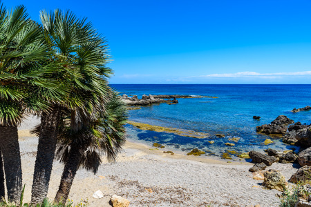Cala Rajada - beautiful coast of Mallorca, Spainの写真素材