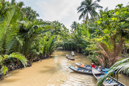 Mekong Delta in Vietnamのeditorial素材