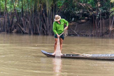 Mekong Delta in Vietnam