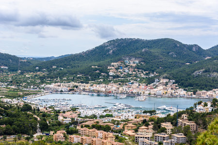 Port d'Andratx, Mallorca - old village in bay with beautiful coast