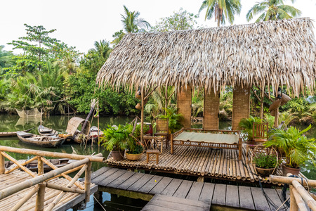 Mekong Delta in Vietnamの写真素材