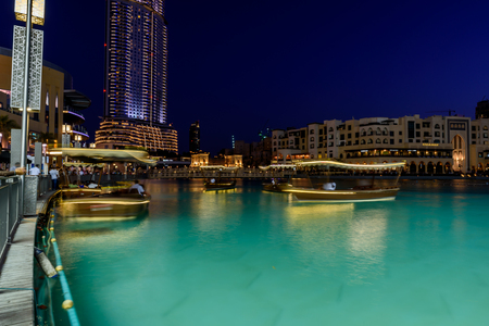 City Skyline of Dubai, United Arab Emiratesのeditorial素材