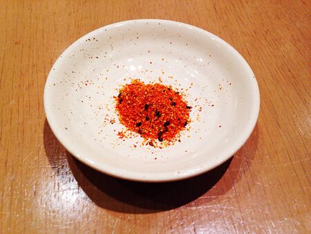 Japanese Spices on a Plateの素材