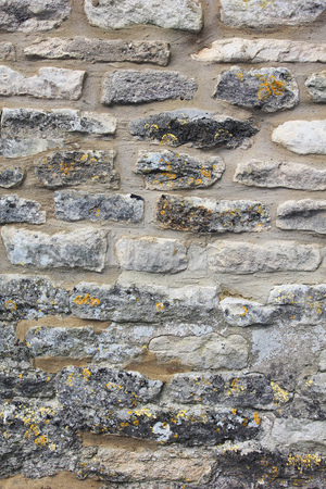 Stoned Concrete Wall Background Textureの写真素材