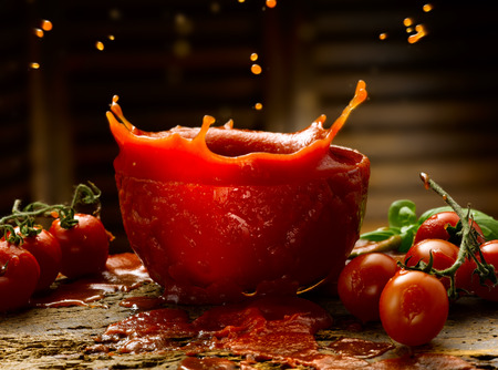 tomato sauceの写真素材