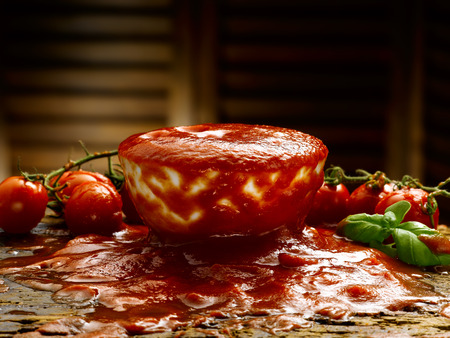 tomato sauceの写真素材