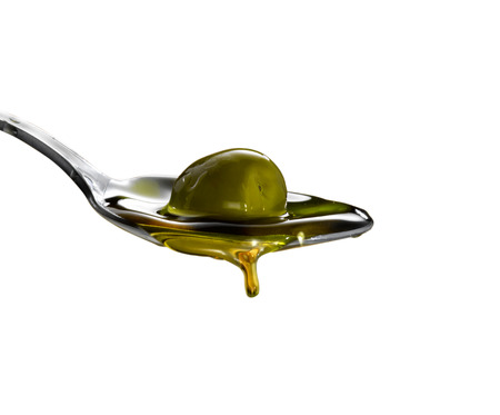 extra virgin olive oilの写真素材