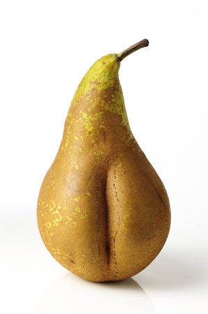Pear, varieties Conferenceの写真素材