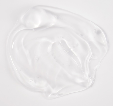 transparent gel over gray backgpund transparent gel over gray backgpund