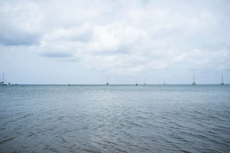 Tuscan sea landscapeの写真素材