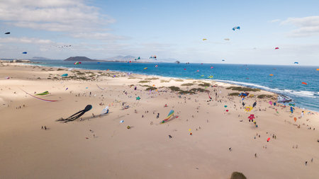 thirty-first international kite festival, fuerteventura canary islands 2018-11-10