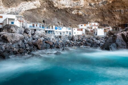 Pirate cave Poris de Candelaria, a hidden tourist attractionの写真素材