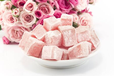 Delicious Turkish Delight of Roses.の写真素材
