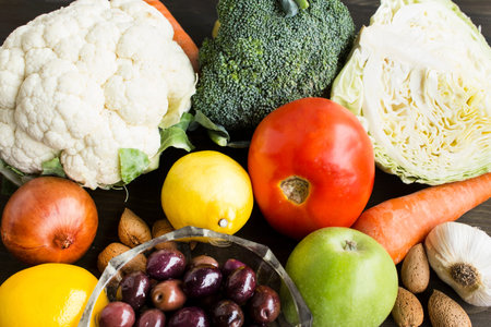 Healthy Food Recommended for Diabetes.の写真素材