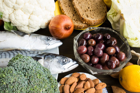 Healthy Food Recommended for Diabetes.の写真素材