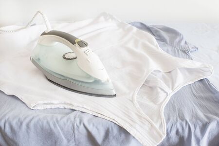 Iron on the Laundry.の写真素材