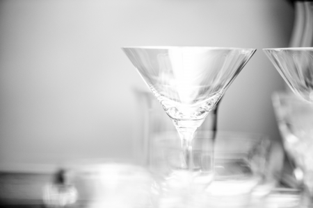 martini cupsの写真素材