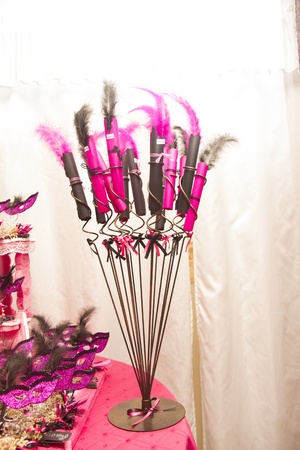15 birthday candles の写真素材