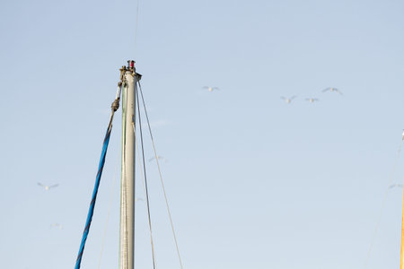 sail parts, mast 
