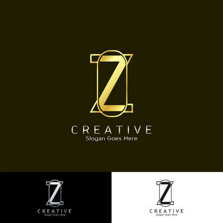 Modern  Letter Z Vector Template Design for Brand Identityのイラスト素材