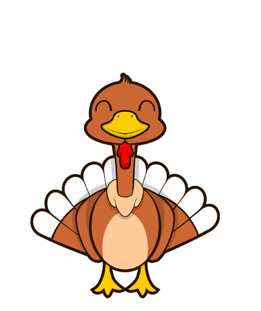 turkey birdのイラスト素材