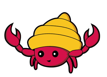 marine snailのイラスト素材
