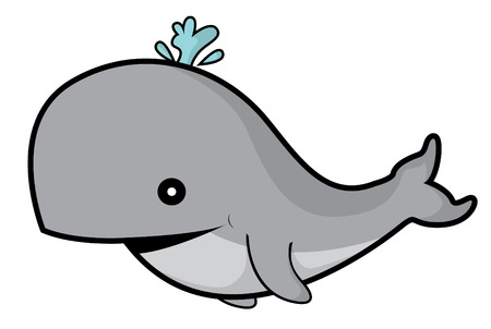 whaleのイラスト素材