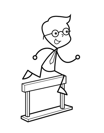 business challengeのイラスト素材