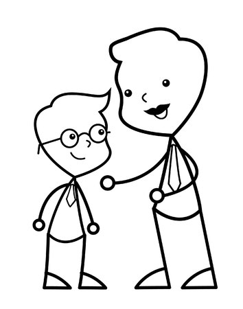 businessman adviceのイラスト素材