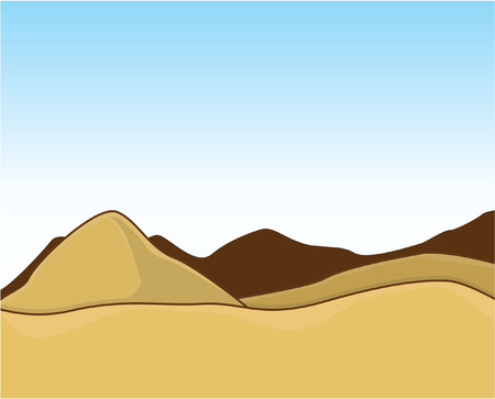 desert backgroundのイラスト素材