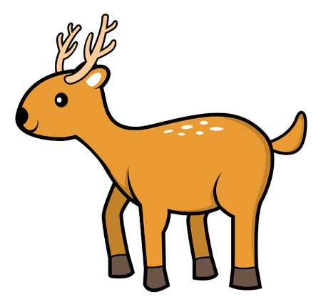 deerのイラスト素材