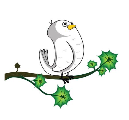 dove treeのイラスト素材
