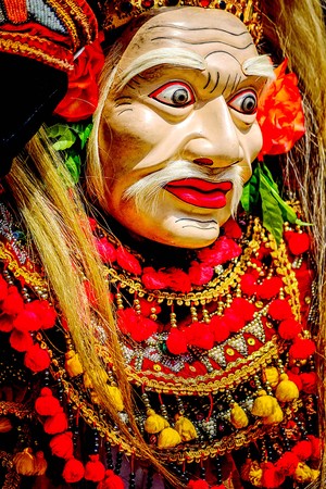 Balinese Maskの写真素材