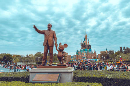 DisneyLand Tokyo,Japanのeditorial素材