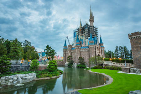DisneyLand Tokyo,Japanのeditorial素材
