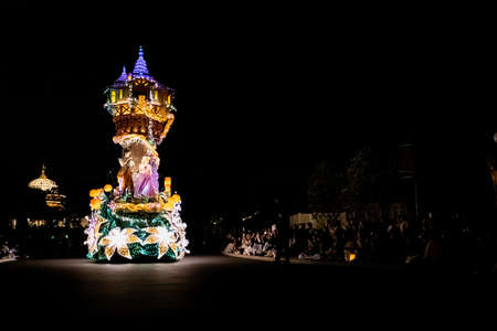 Disney Land Tokyo Night Paradeのeditorial素材
