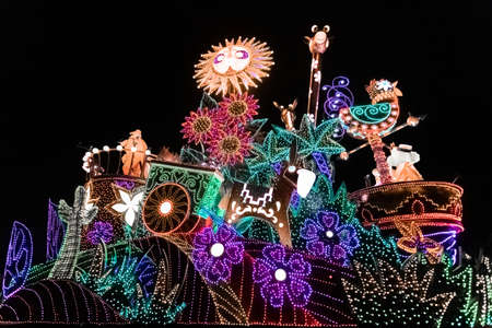 Disney Land Tokyo Night Paradeのeditorial素材