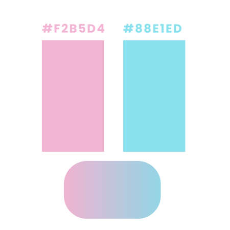 Vector - Soft color background Trendy screen vector design for landing page, smartphone, mobile app Soft multicolor gradients Modern paletteのイラスト素材