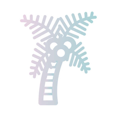 Vector - Palm Tree Icon. Vector Illustration.のイラスト素材