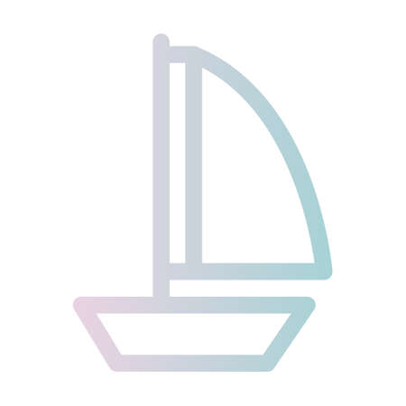 Vector - Boat Icon. Vector Illustration.のイラスト素材