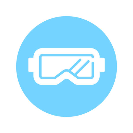 Vector - Blue Sport Icon. Vector Illustration.のイラスト素材