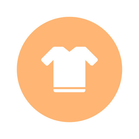 Vector - Orange Sport Icon. Vector Illustration.のイラスト素材