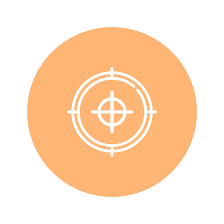 Vector - Orange Sport Icon. Vector Illustration.のイラスト素材