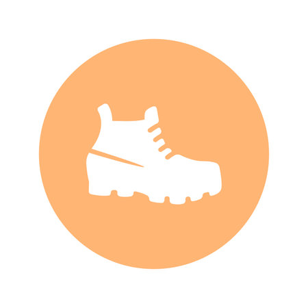Vector - Orange Sport Icon. Vector Illustration.のイラスト素材
