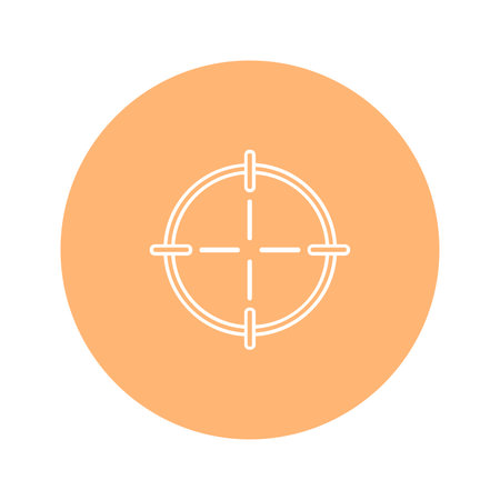 Vector - Orange Sport Icon. Vector Illustration.のイラスト素材