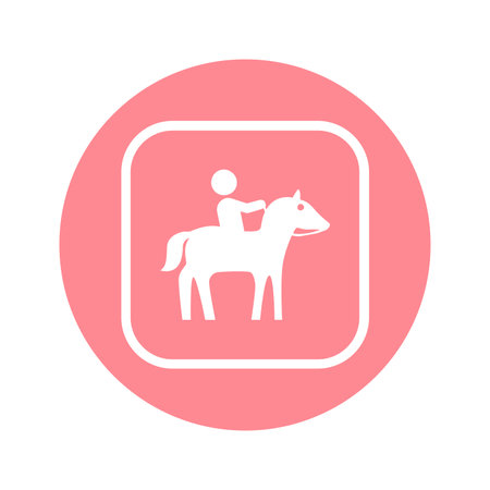 Vector - Pink Sport Icon. Vector Illustration.のイラスト素材