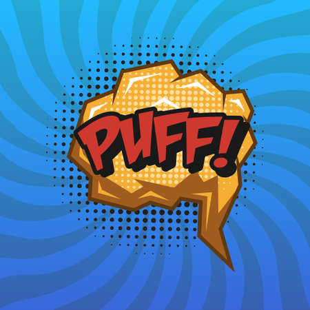 Speech Bubble Text Comic Pop Art Vectorのイラスト素材